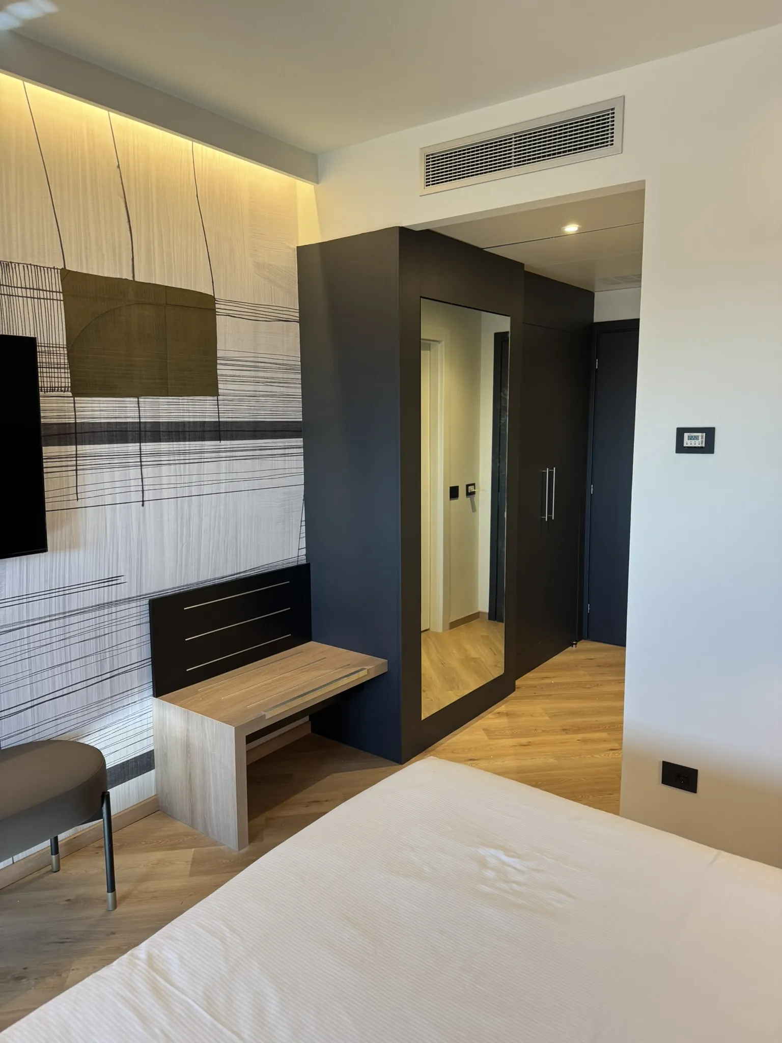 The room after the refurbishment